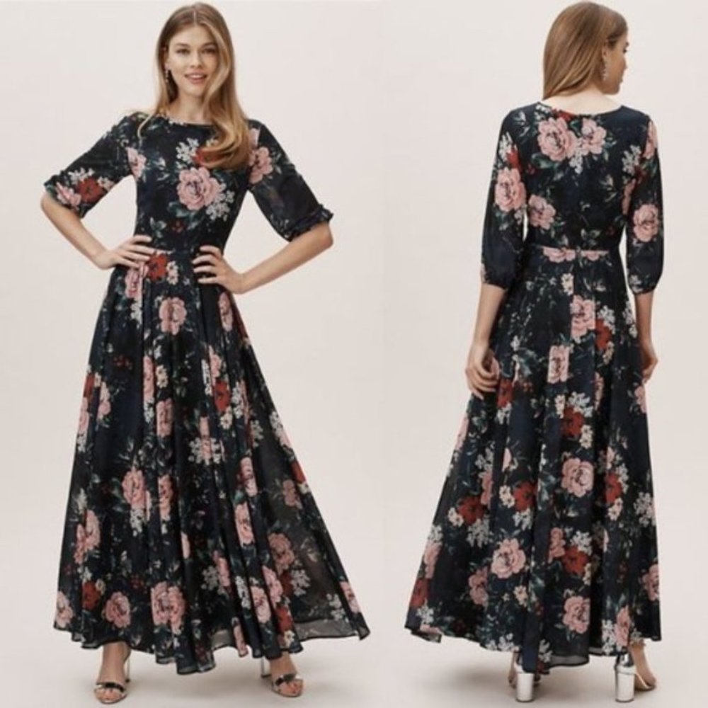 NWT Yumi Kim Woodstock Floral Maxi Dress - Picture 2 of 9